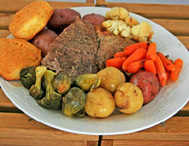 Roast Beef and Vegetables