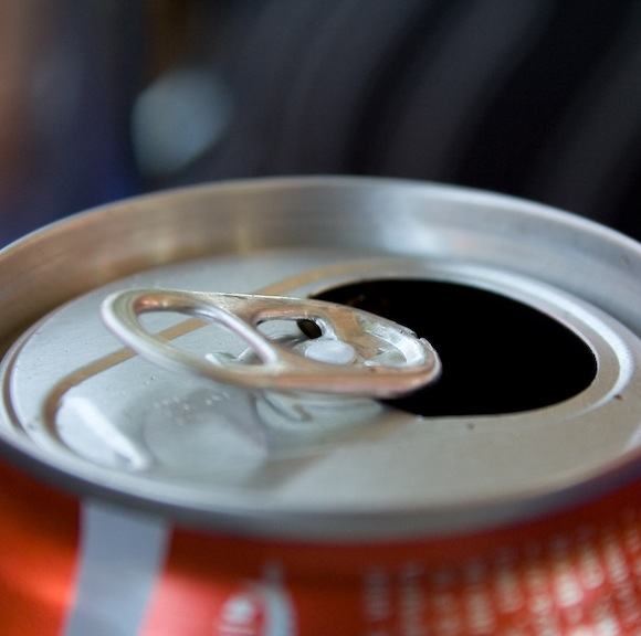 The Easiest Way to Open a Soda Can